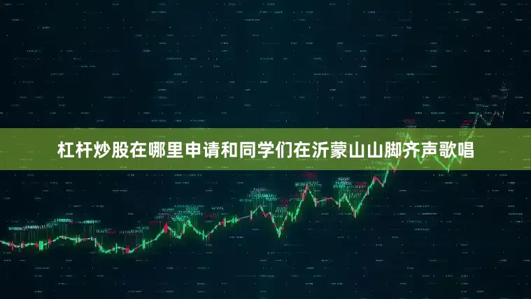 杠杆炒股在哪里申请和同学们在沂蒙山山脚齐声歌唱